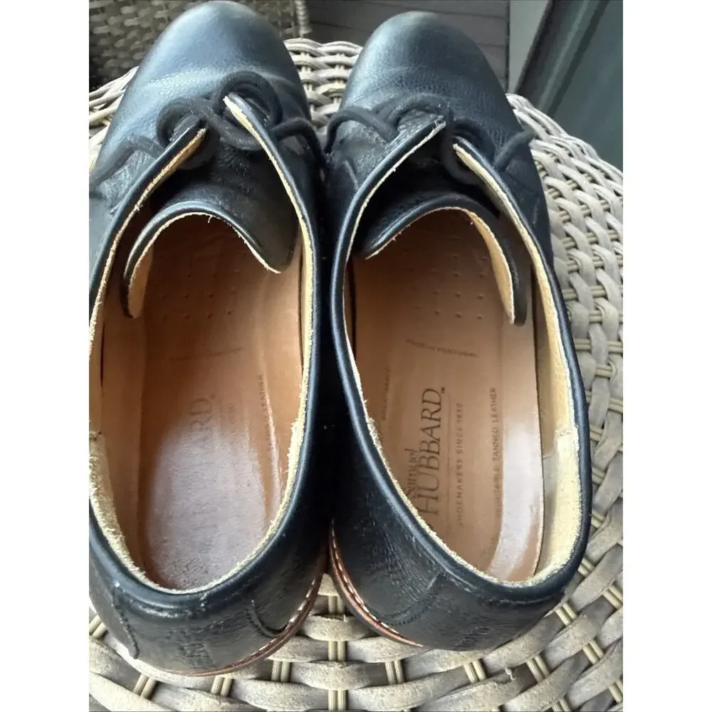 Samuel Hubbard Men’s Founder Oxford Dress Black Leather Shoes Size 10M 44 EU